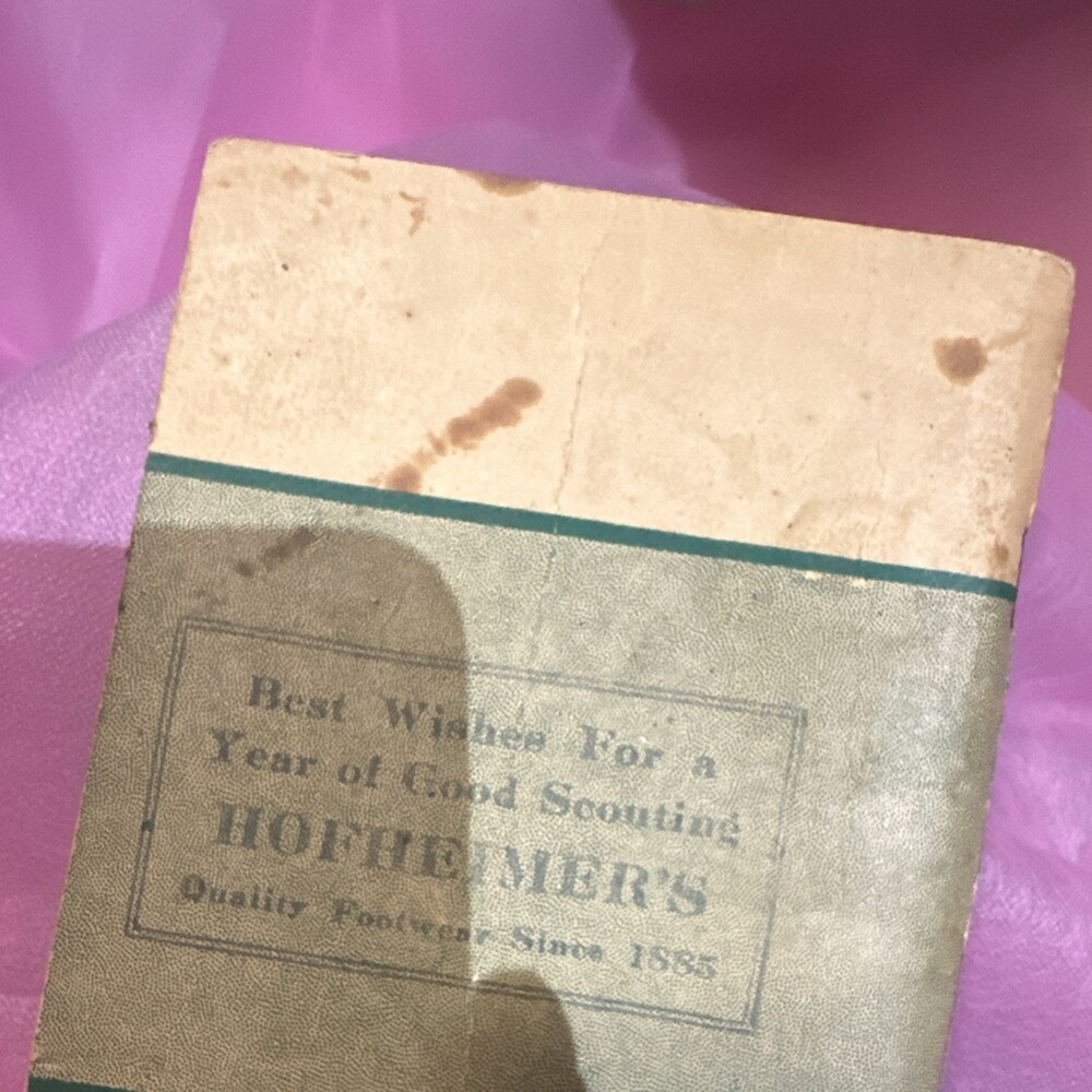 1947 scout Masters Program Notebook - Picture 3 of 5